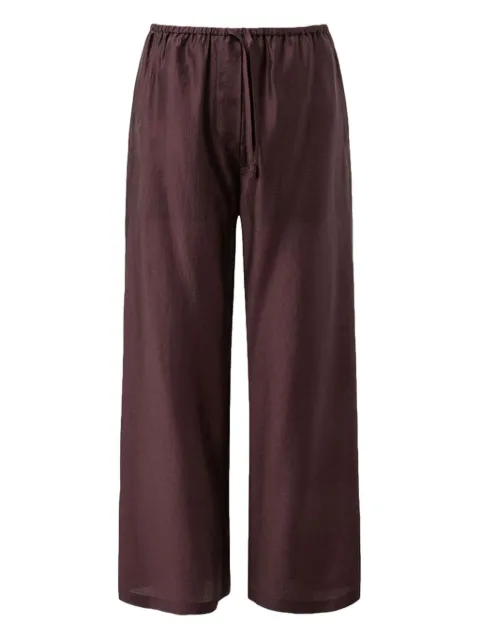Amomento drawstring trousers