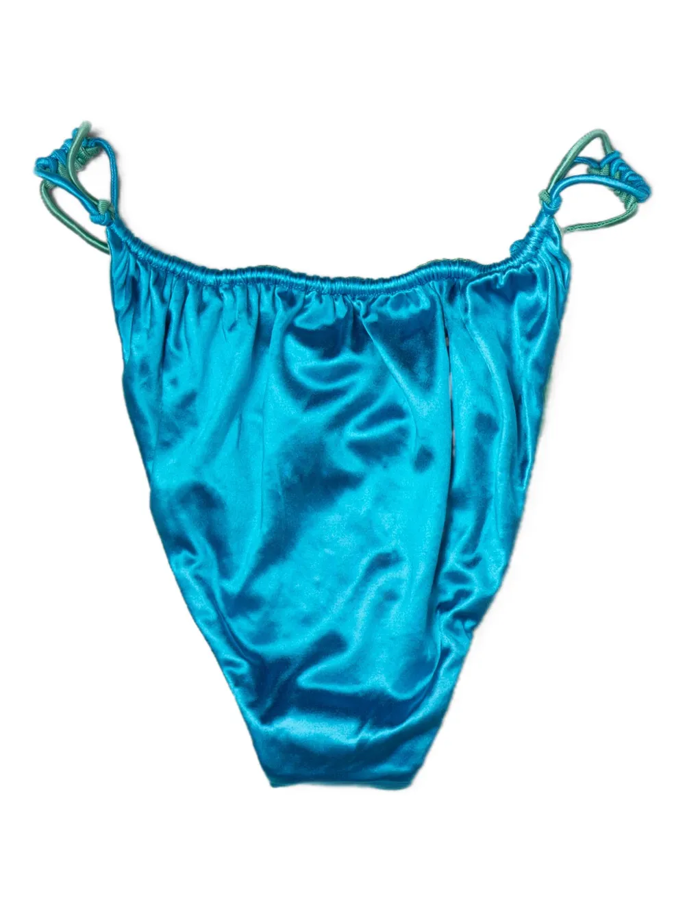 Isa Boulder Swinger two-tone satin bikini bottom | Bikinis | Image 2