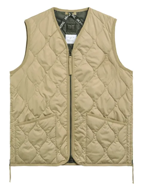 Taion V-neck down gilet 