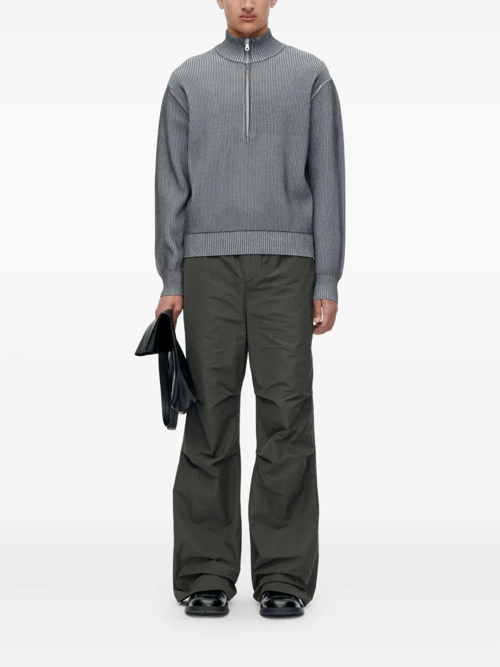 Berner Kühl ribbed half-zip sweater | Sweatshirts | Image 2