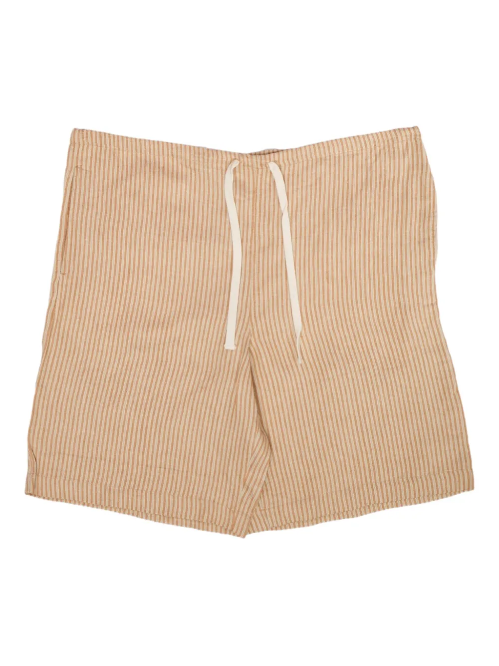 Ts(S) striped drawstring-waist shorts | Brown | Image 1