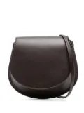 SALCE small leather cross body bag - Brown