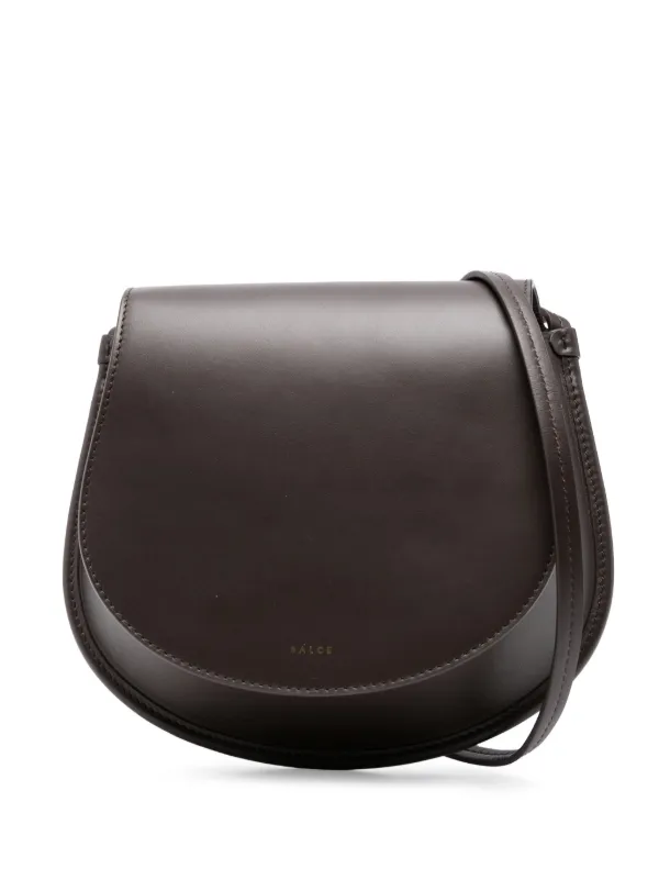 SALCE Small Leather Cross Body Bag Brown FARFETCH PH