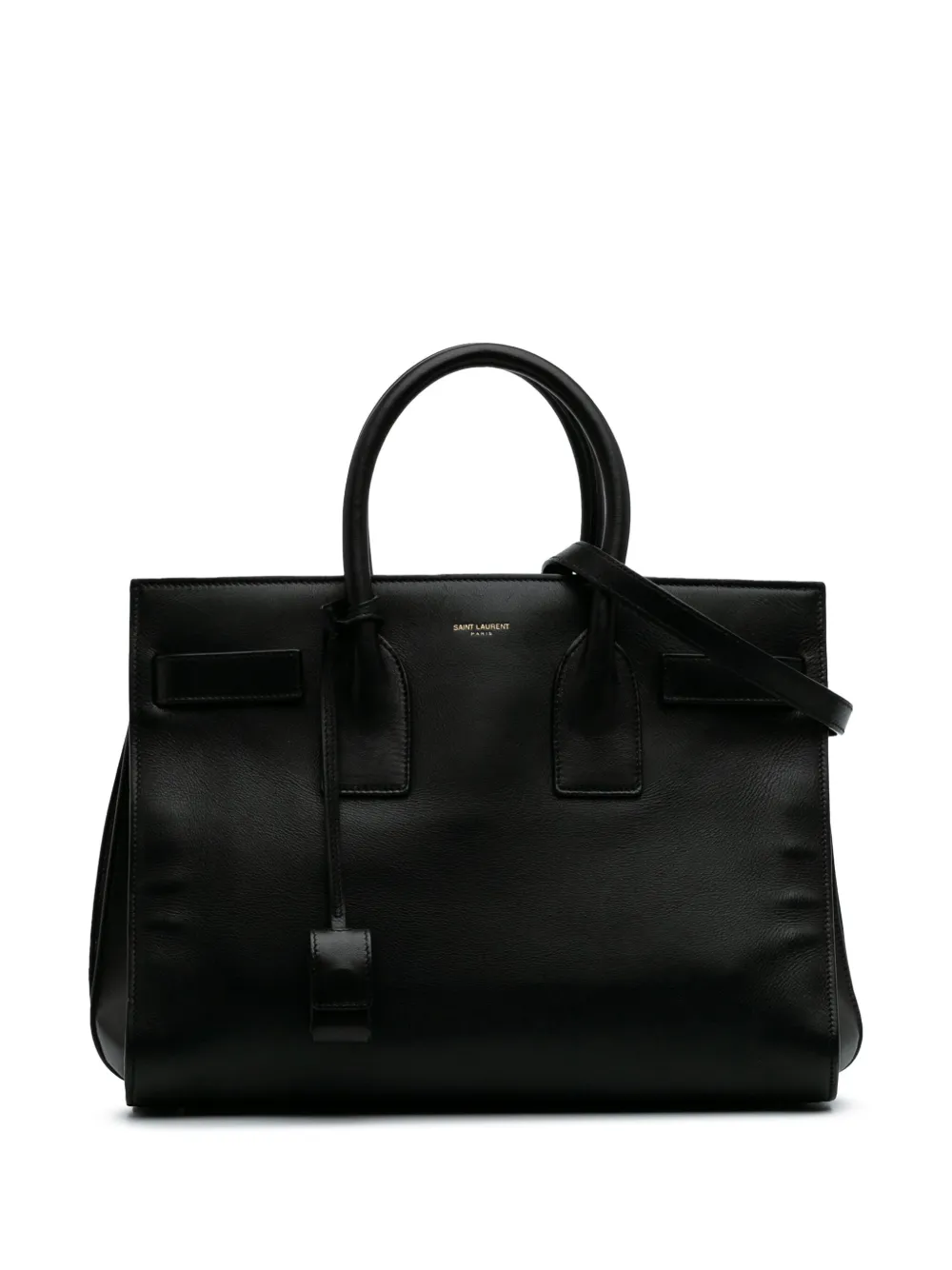 Saint Laurent Pre-Owned 2014 Small Leather Sac De Jour satchel | Black | Image 1