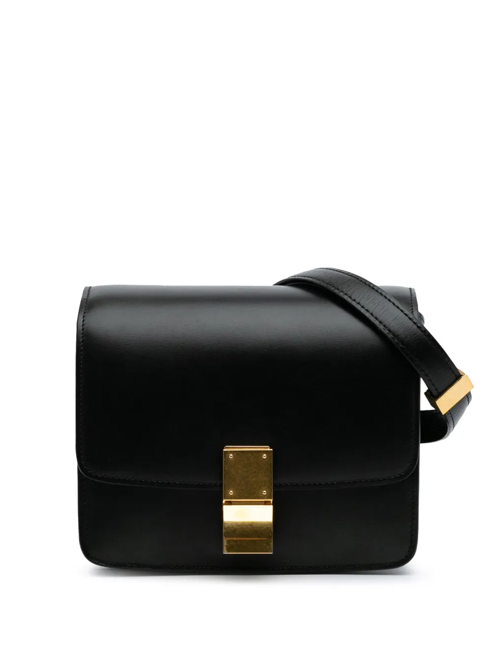 Céline Pre-Owned 2018 Small Calfskin Classic Box crossbody bag - ブラック Céline Pre-Owned 2018 Small Calfskin Classic Box crossbody bag - ブラック