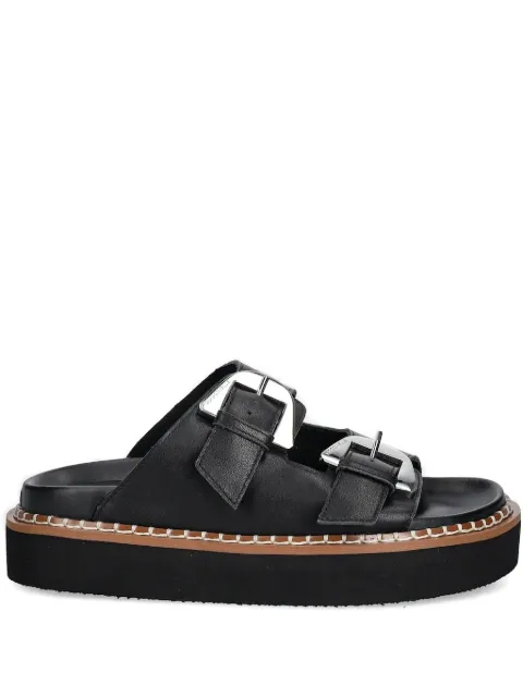 Coccinelle buckle-detail platform sandals