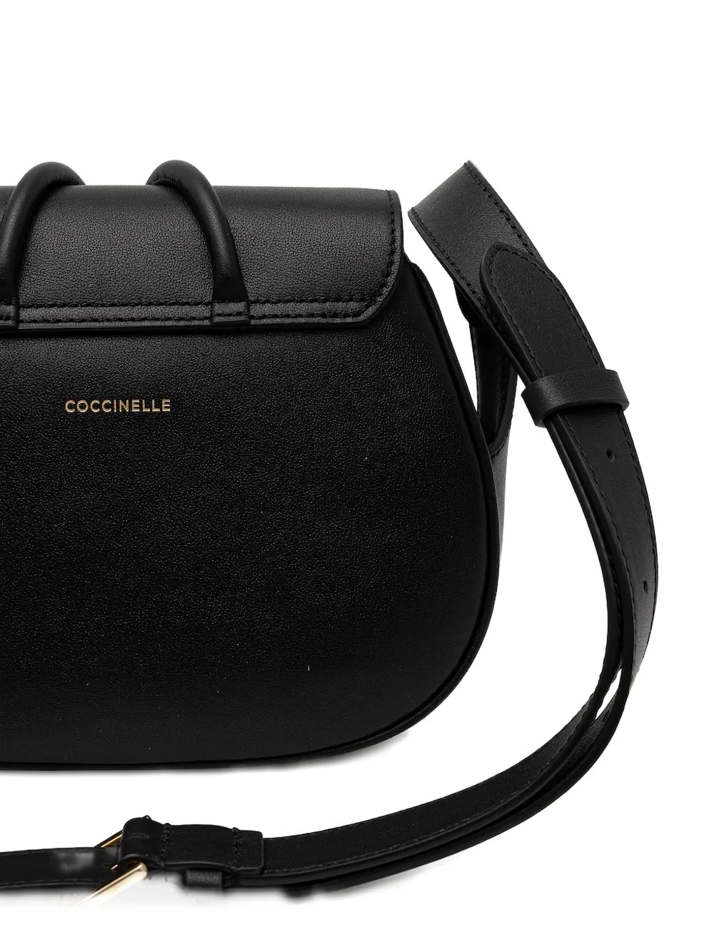 Coccinelle Tas met geknoopt detail Zwart