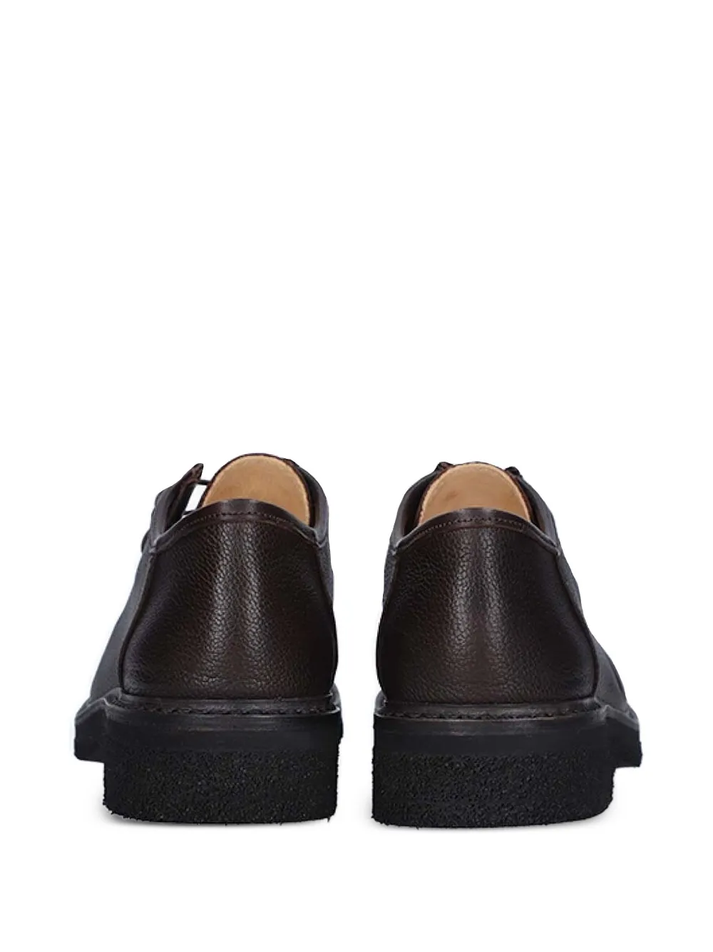Astorflex leather lace-up shoes Brown