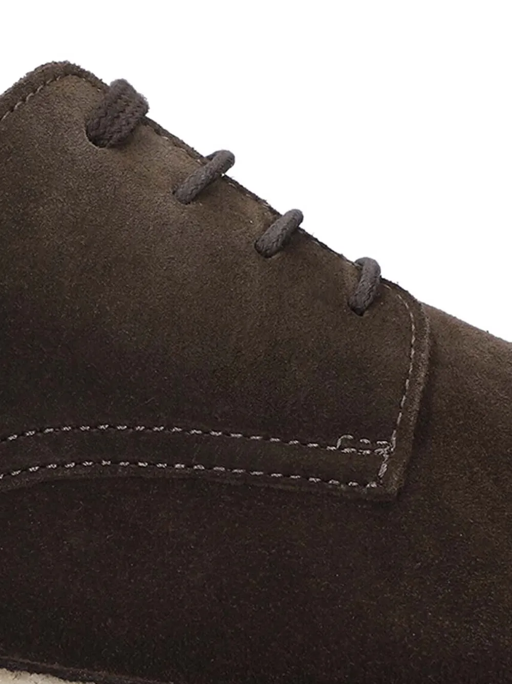 Astorflex lace-up suede derby shoes Brown