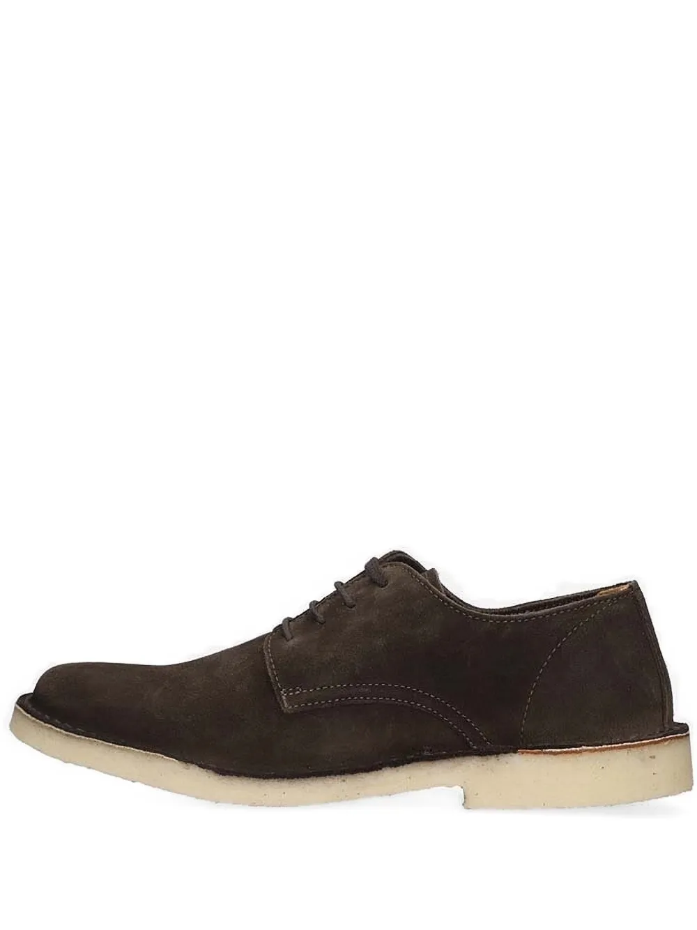 Astorflex lace-up suede derby shoes Brown