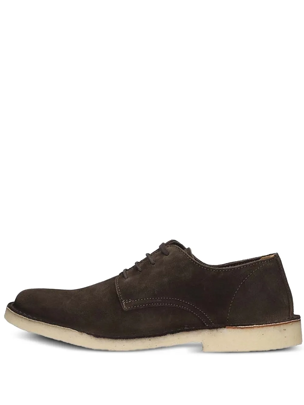 Astorflex lace-up suede derby shoes Brown