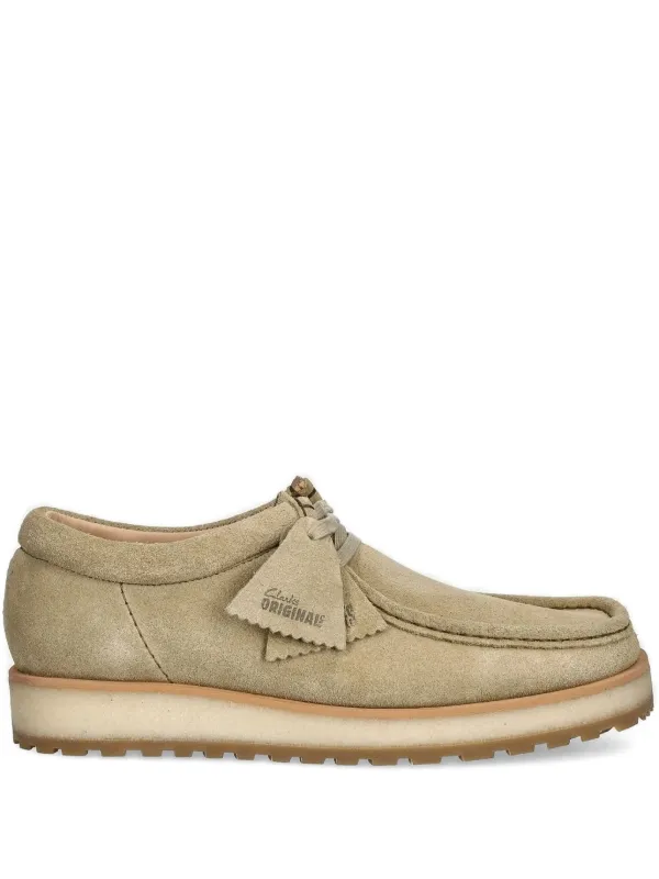Clarks Originals Suede lace-up Shoes Neutrals FARFETCH ID