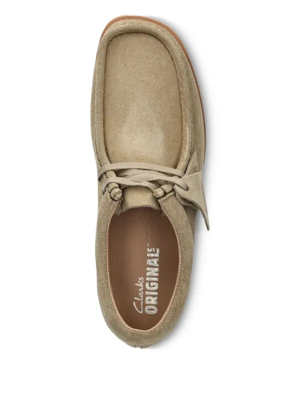 Clarks Originals Suede lace-up Shoes | Neutrals | FARFETCH JO