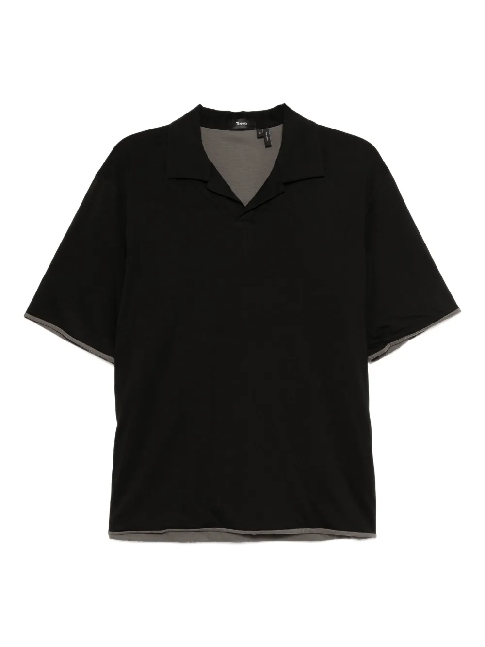 Theory Goris poloshirt Zwart