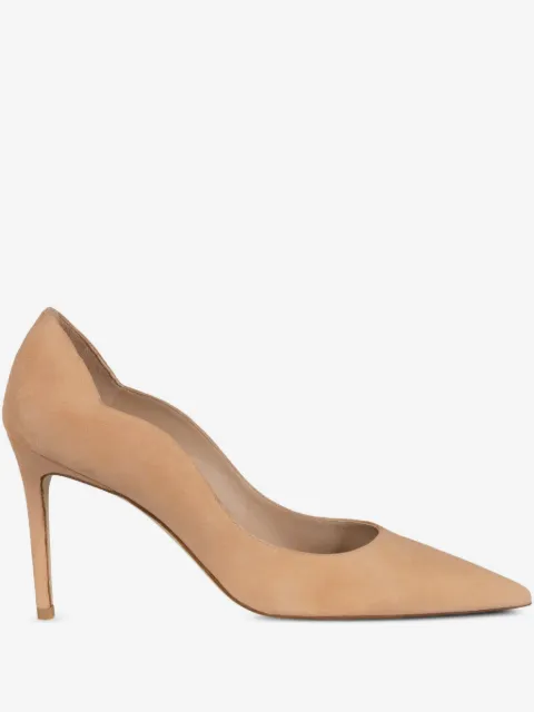 Stuart Weitzman 90mm pointed-toe heeled pumps