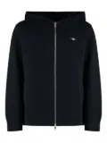 Gant zip-up hoodie - Blue