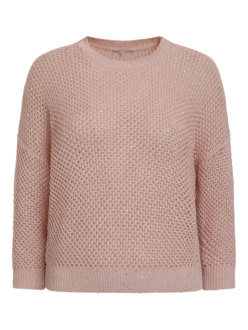 Peserico sequin-embellished sweater Roze