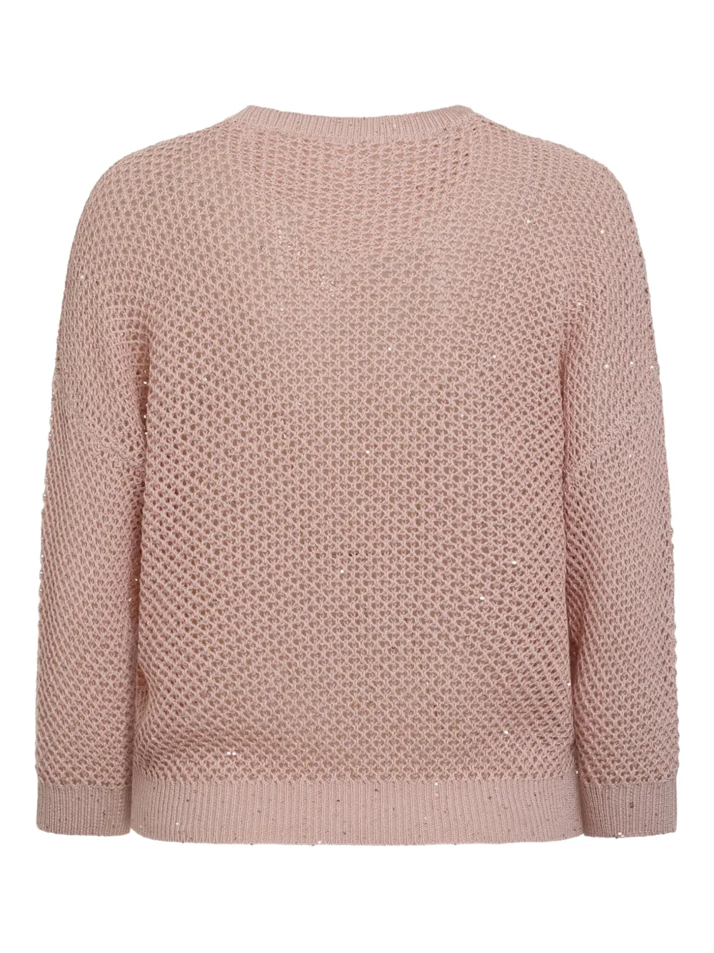 Peserico sequin-embellished sweater Roze