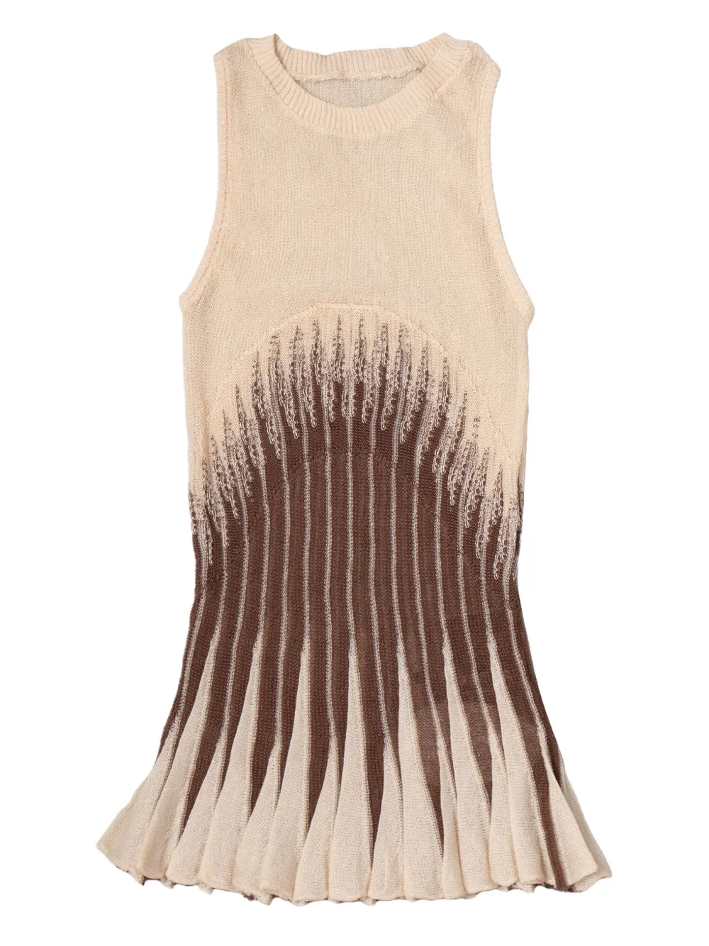 Isa Boulder ribbed sleeveless top | Neutrals | Image 1