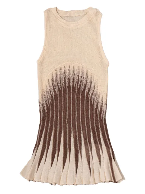 Isa Boulder ribbed sleeveless top