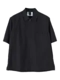 Mhl By Margaret Howell half-zip shirt - Black