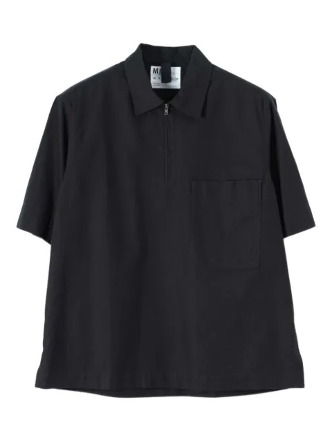 Mhl By Margaret Howell chemise à col zippé