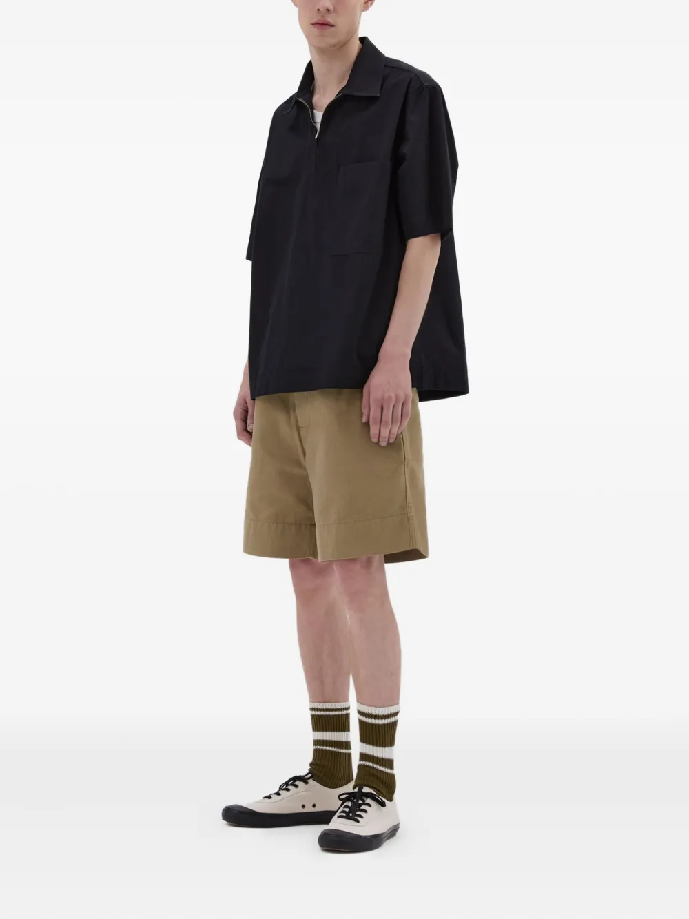 Mhl By Margaret Howell camisa con media cremallera | Image 2