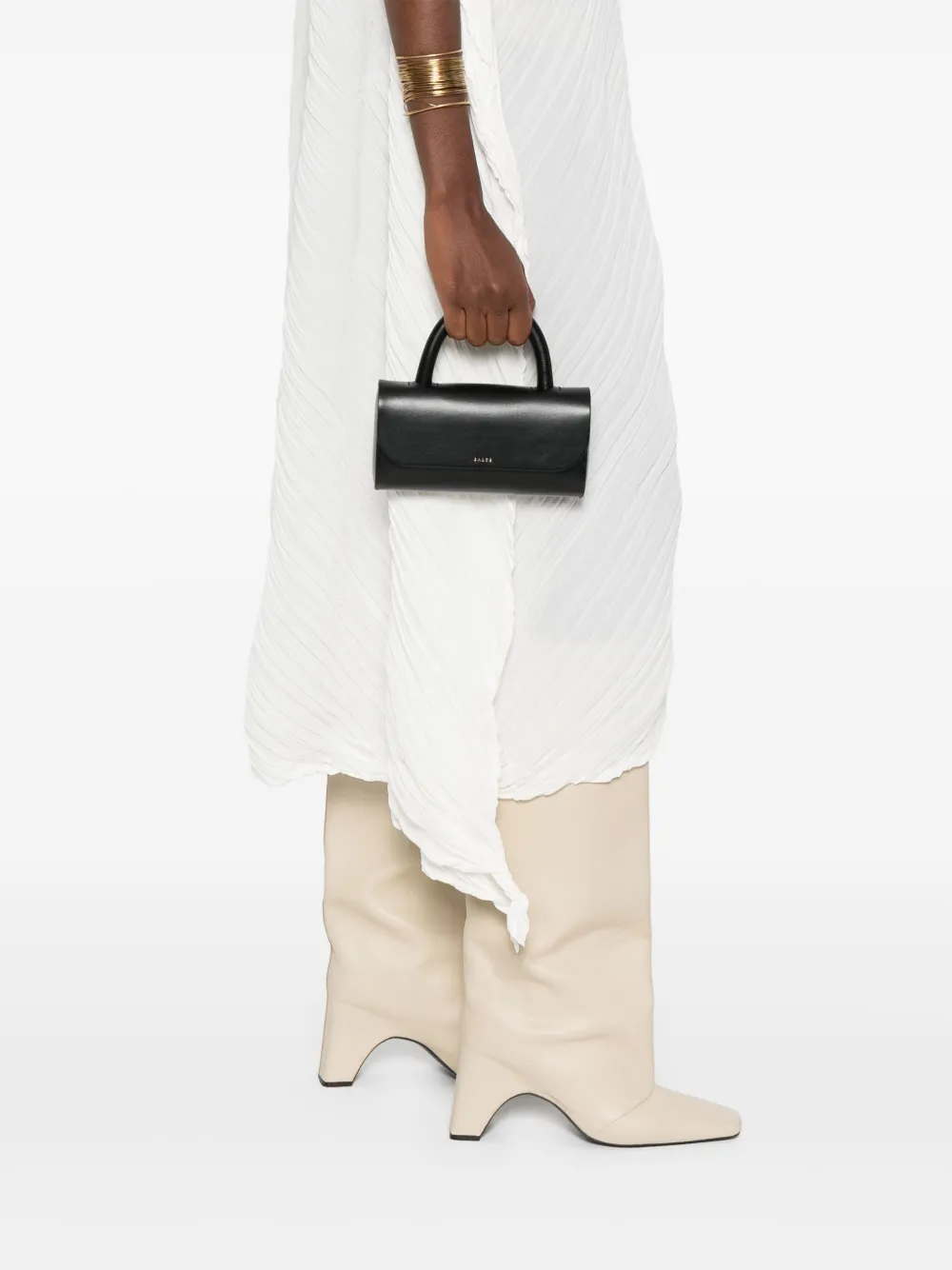 Salce Mini Leather Tote Bag