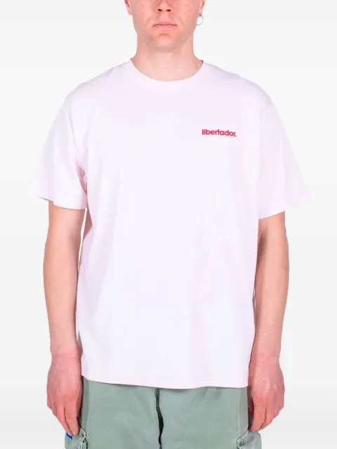 Libertador Colombie Coffee logo-print T-shirt