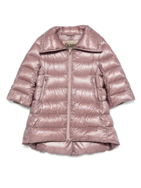 Herno quilted half-sleeve jacket