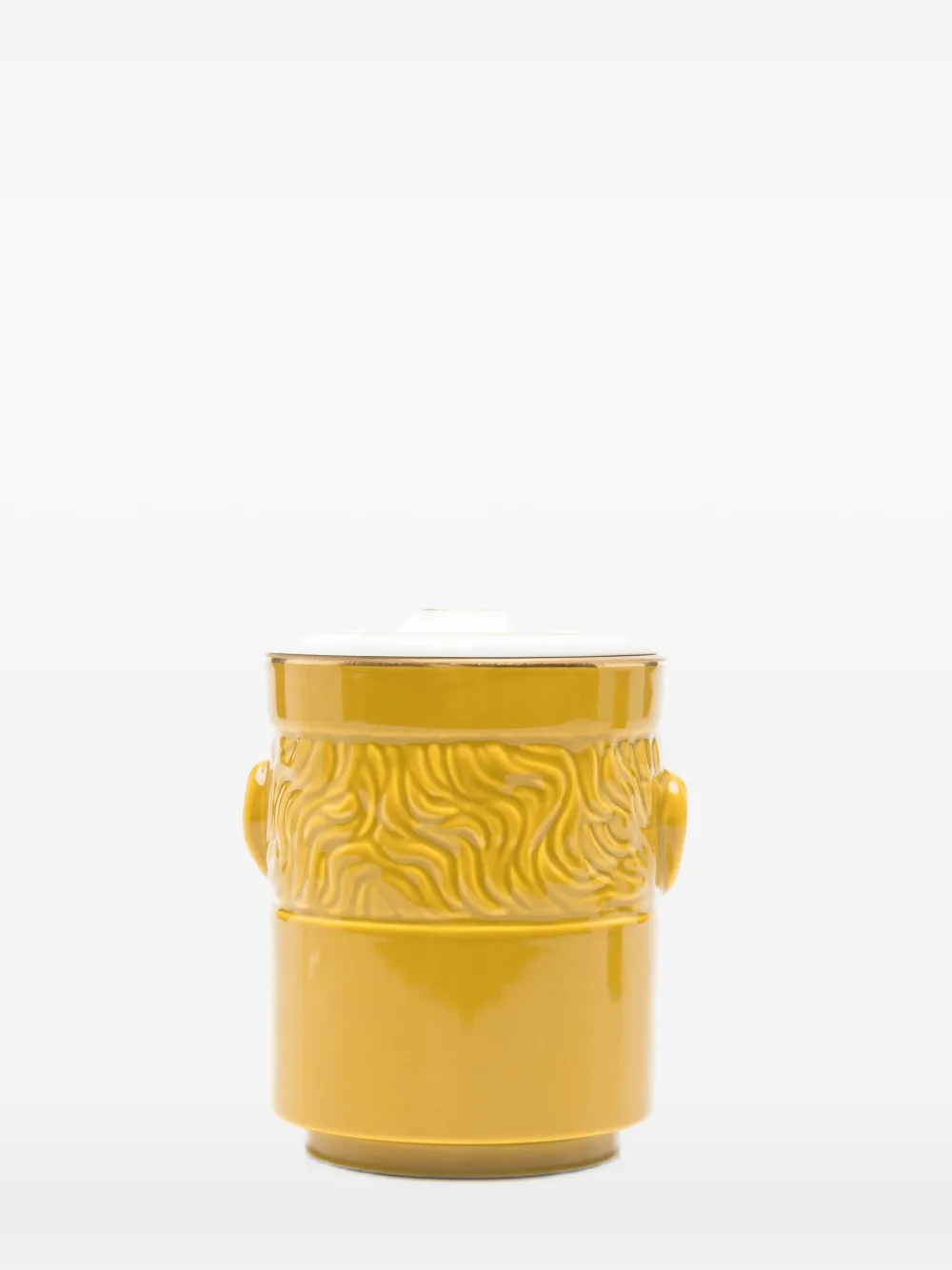 Ginori 1735 Amber Lagoon Ceramic Candle In Multi