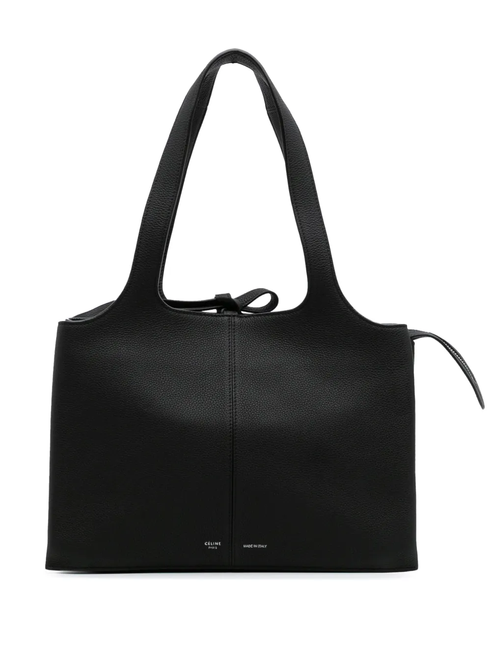 Céline Pre-Owned 2017 Small Leather Trifold tote bag - ブラック Céline Pre-Owned 2017 Small Leather Trifold tote bag - ブラック