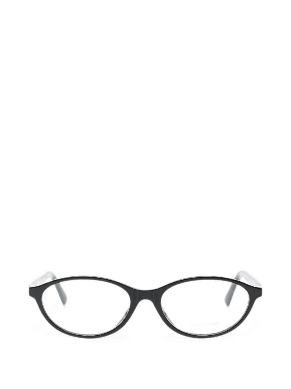 Miu Miu Eyewear Occhiali da sole ovali - Nero