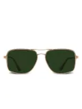 Retrosuperfuture geometric-frame sunglasses - Gold