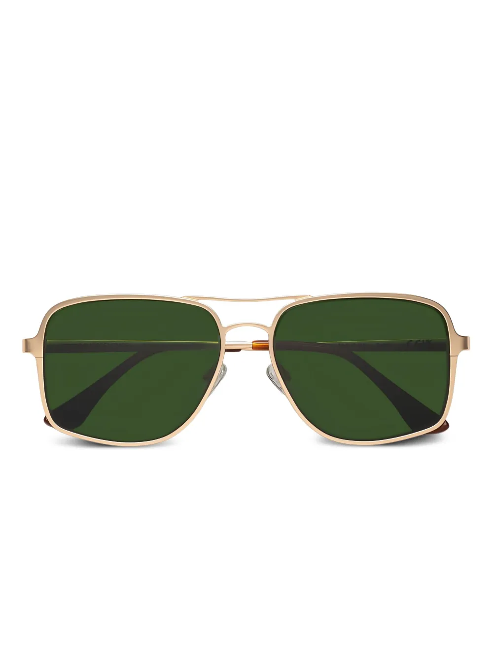 Retrosuperfuture Zonnebril met geometrisch montuur Goud