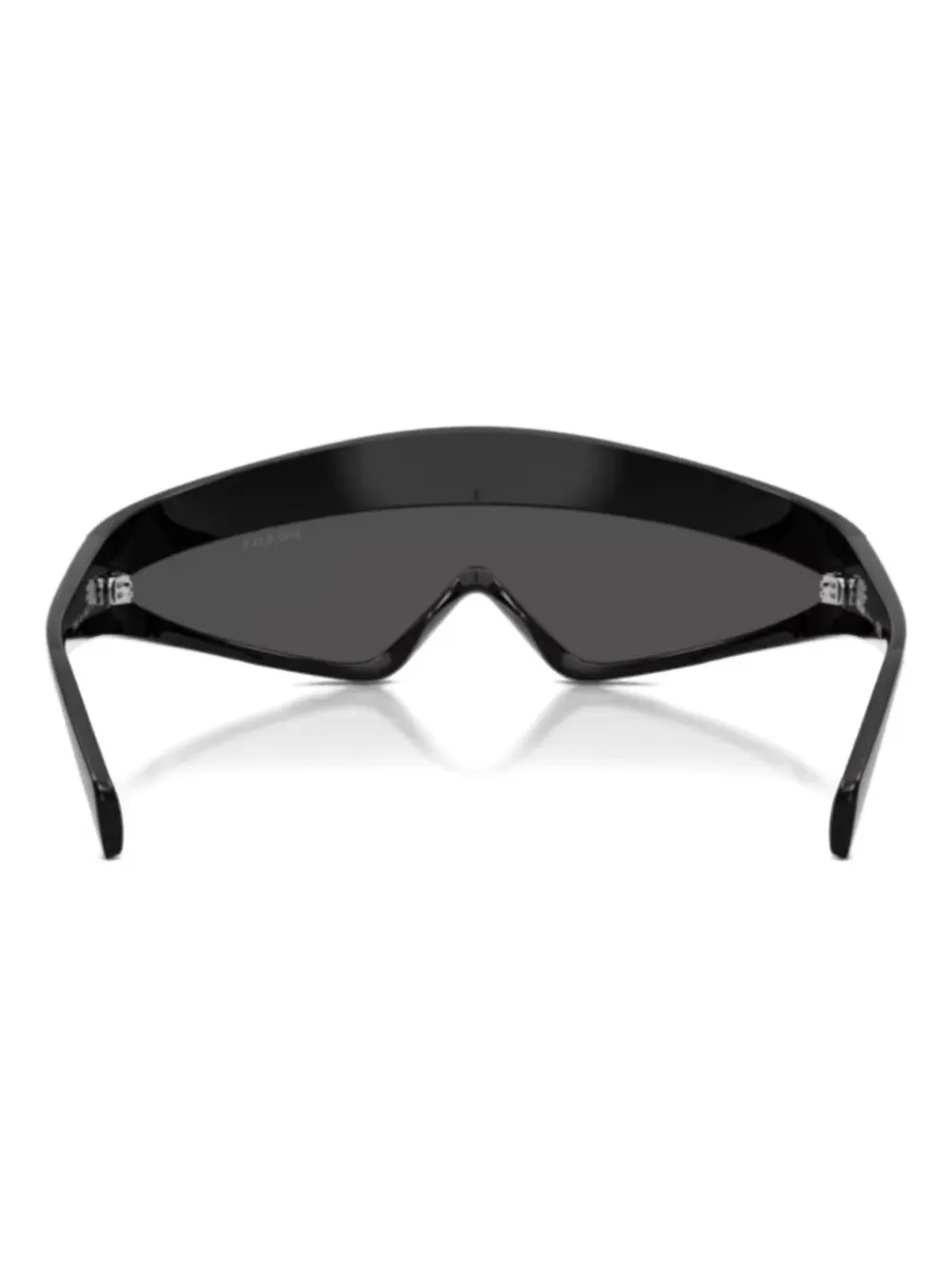 Prada Eyewear shield-frame sunglasses Zwart