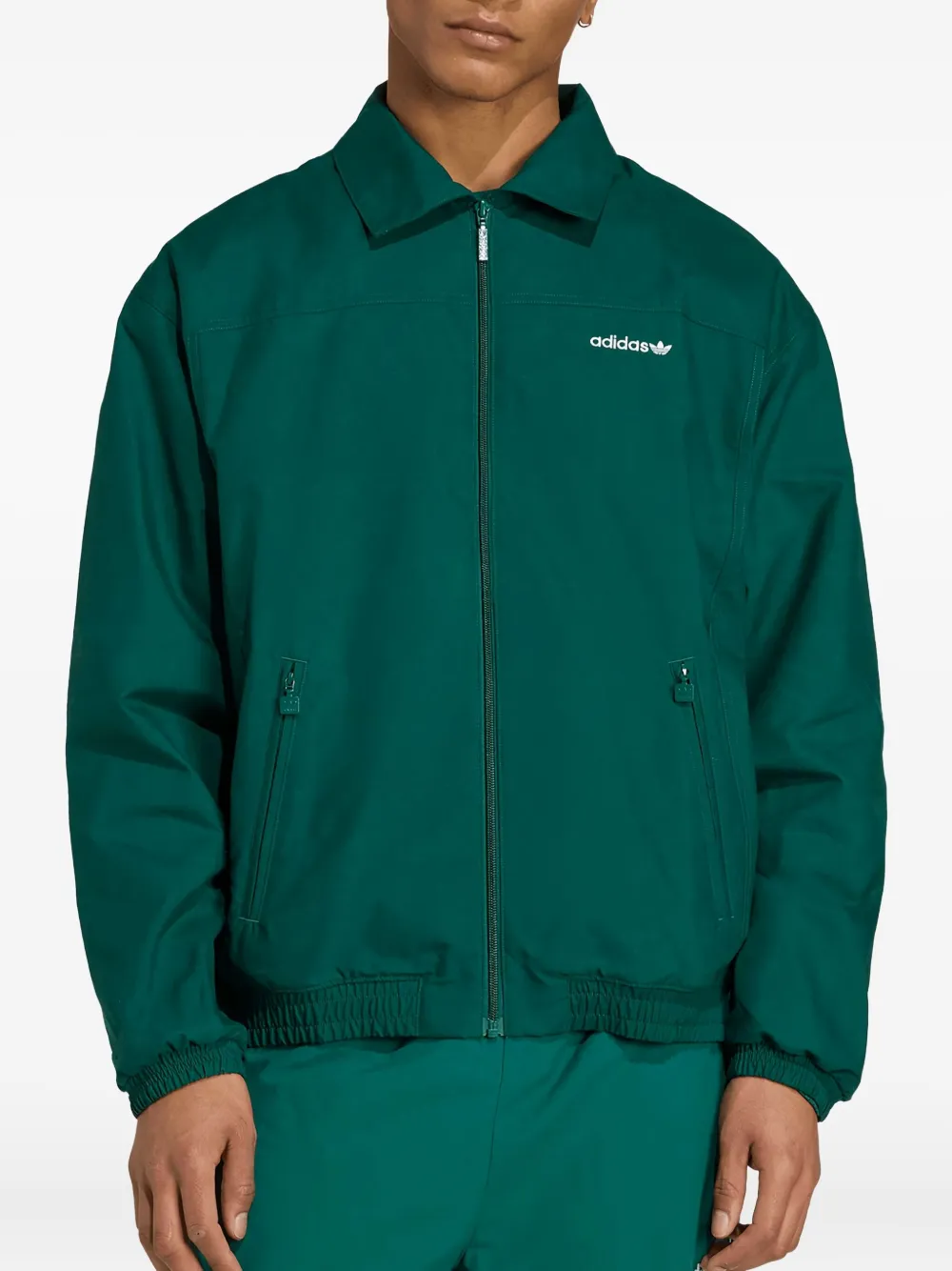 adidas logo-embroidered track jacket | Lightweight Jackets | Image 2