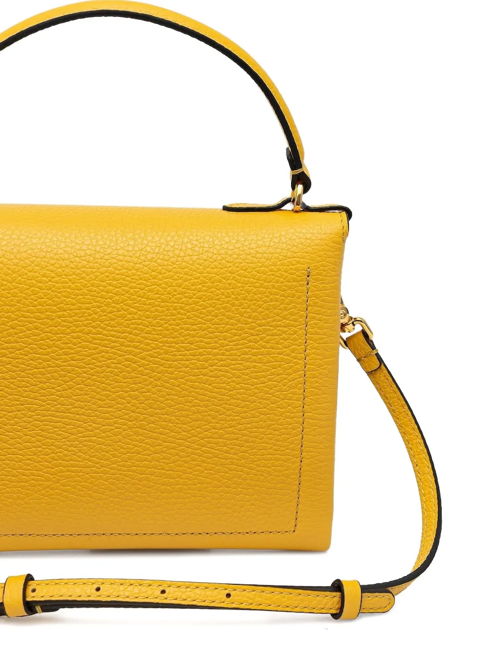 Coccinelle Arlettis kleine crossbodytas Geel