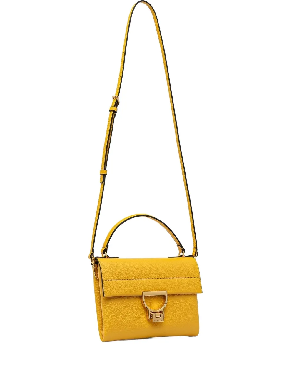 Coccinelle mini Arlettis cross-body bag - イエロー Coccinelle mini Arlettis cross-body bag - イエロー