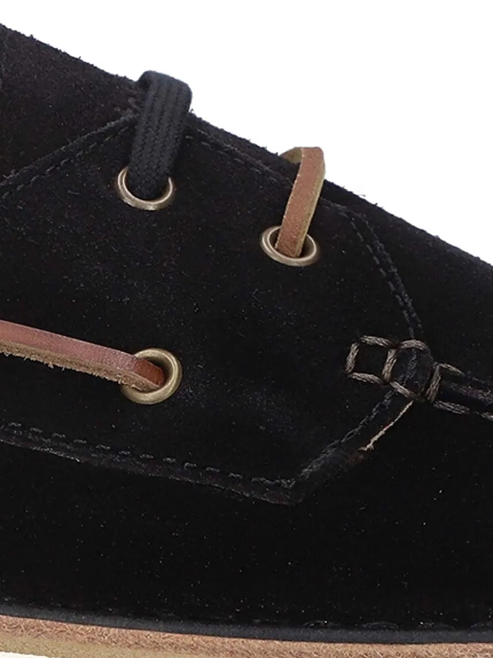 Astorflex Boatflex suede boat shoes Black