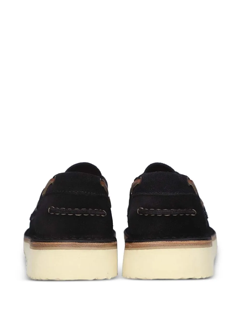 Astorflex Boatflex suede boat shoes Black