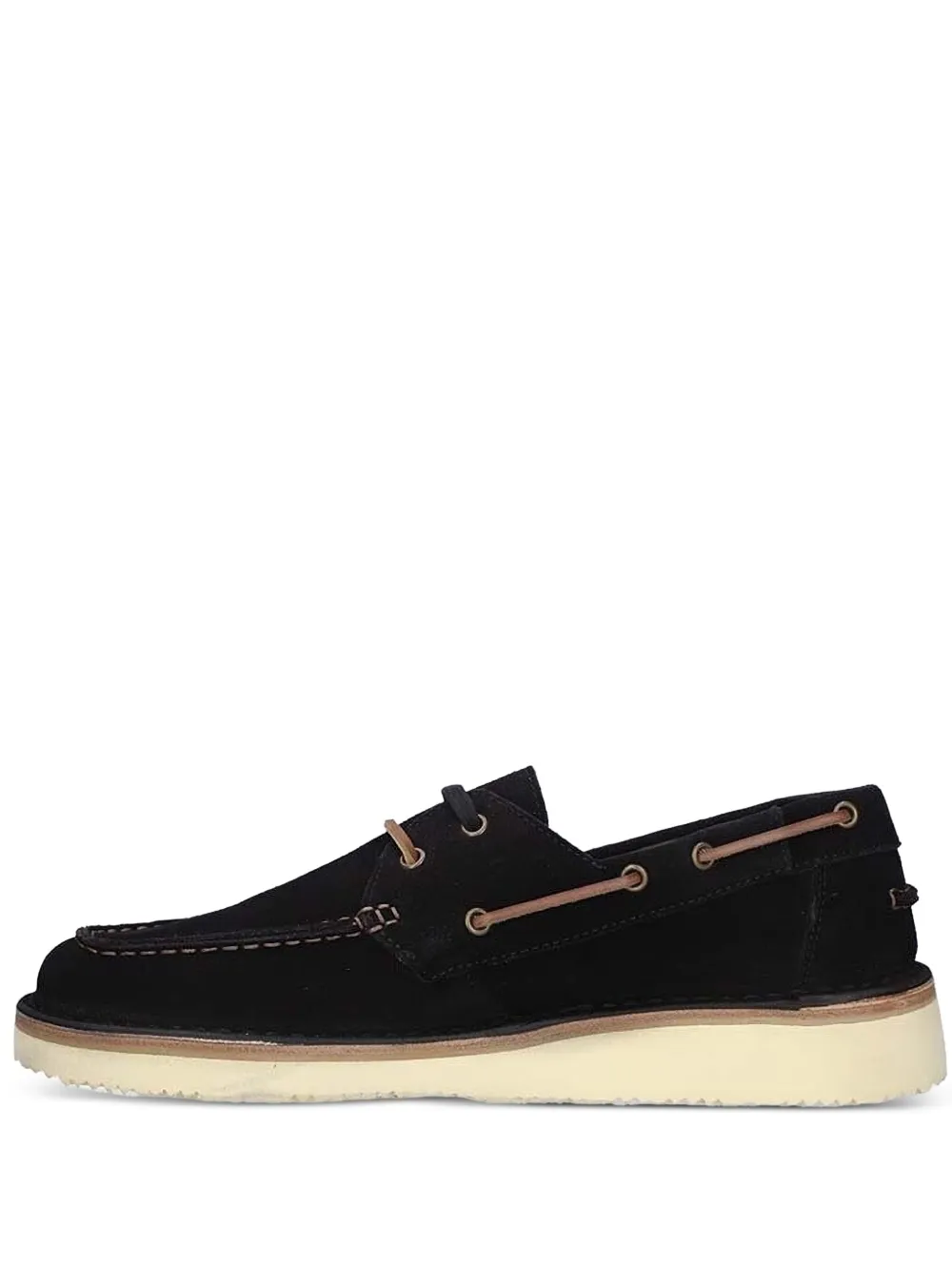 Astorflex Boatflex suede boat shoes Black