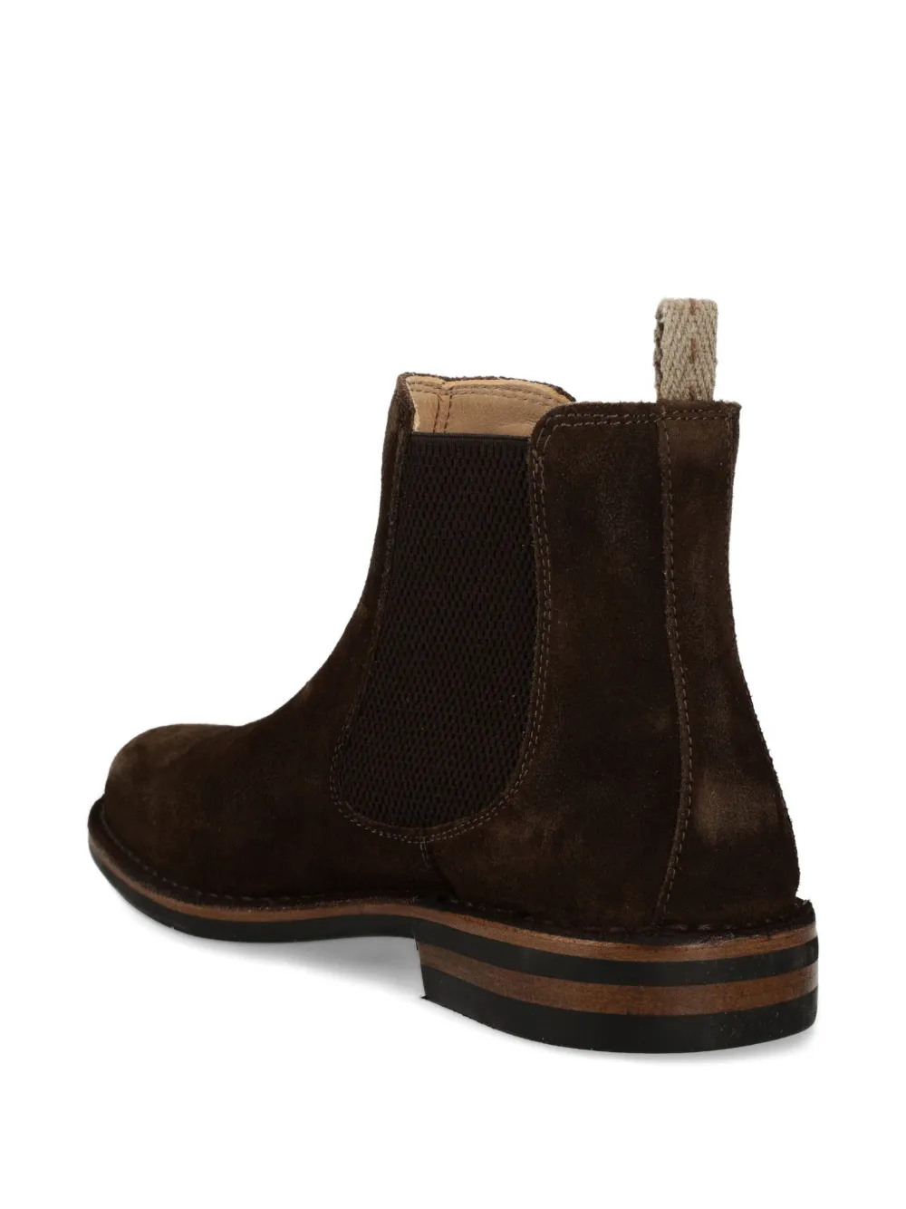 Astorflex Bitflex Elasticated-panel Suede Boots In Brown