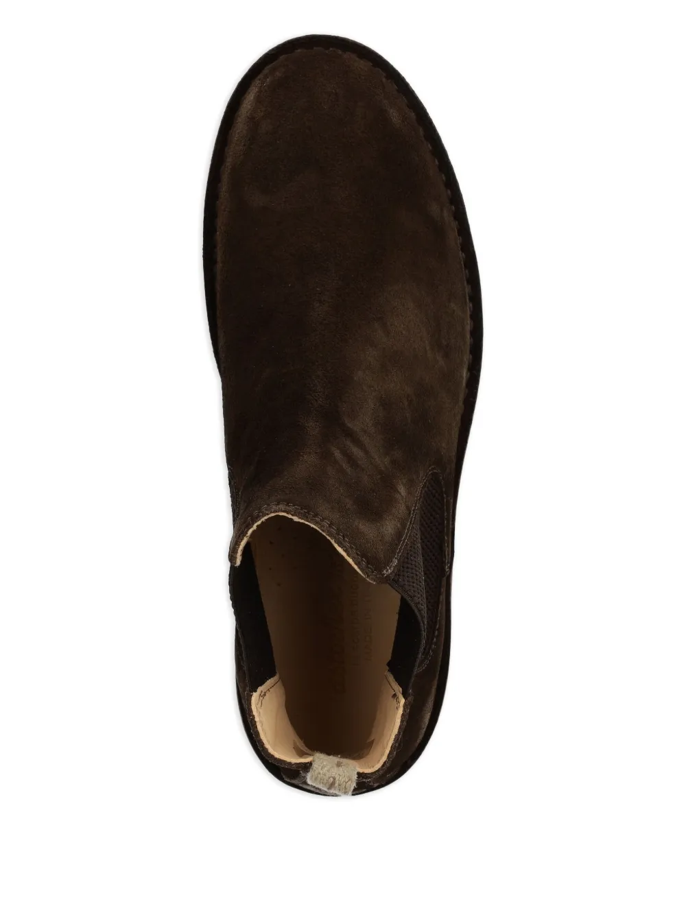 Astorflex Bitflex Elasticated-panel Suede Boots In Brown