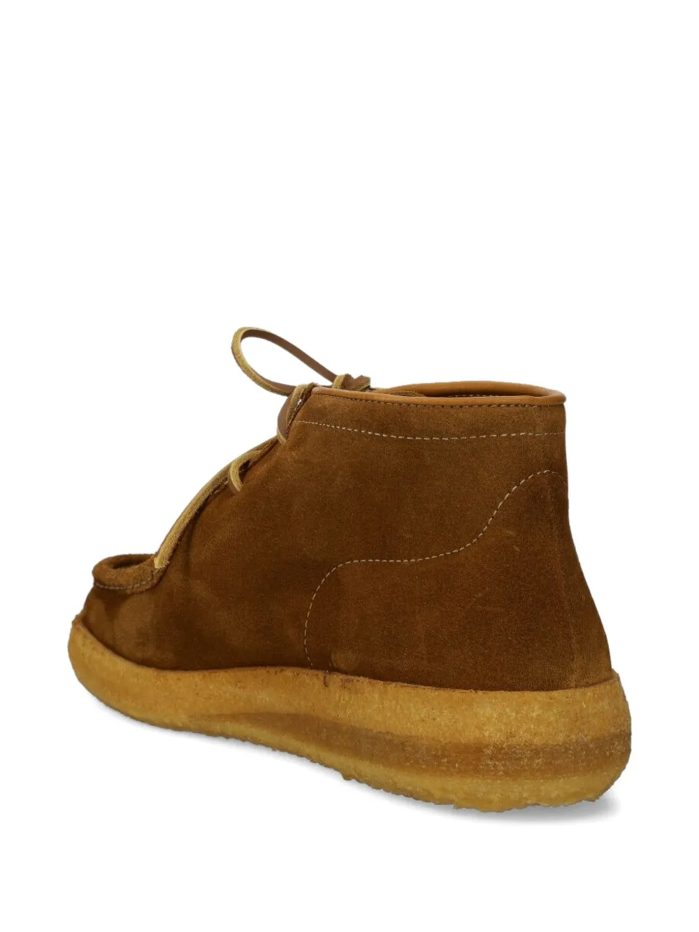 Astorflex suede lace-up boots Brown