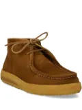 Astorflex suede lace-up boots - Brown