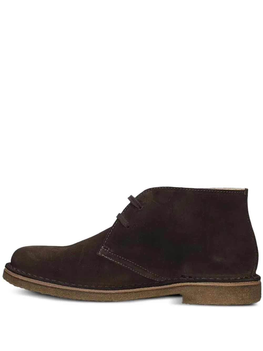 Astorflex suede lace-up boots Brown