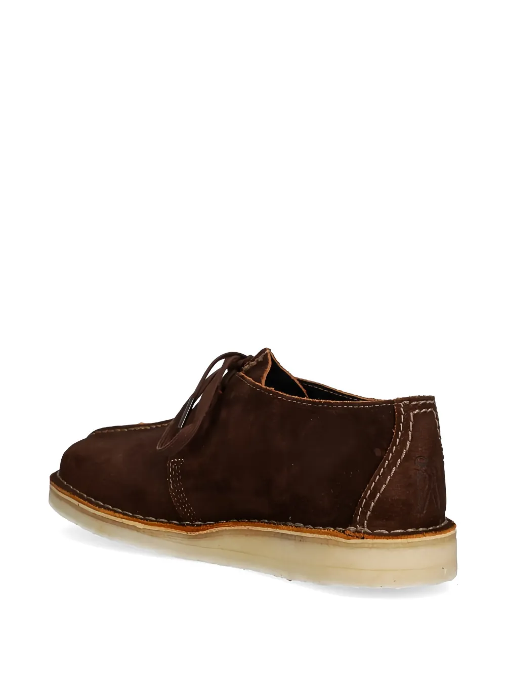 Clarks Originals Veterschoenen met ronde neus Bruin