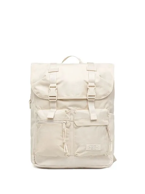 Eastpak flap-pocket buckle-detail backpack