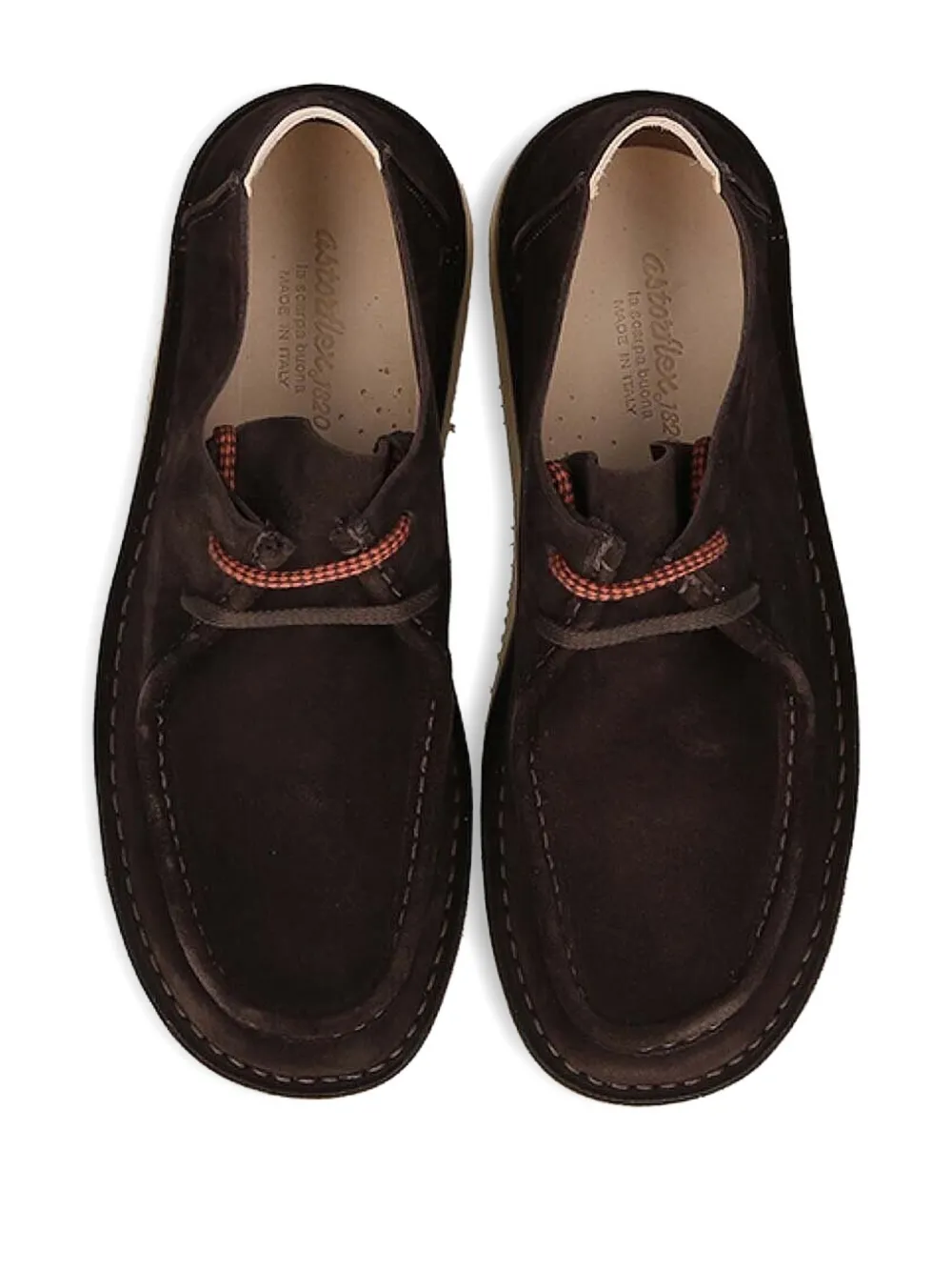 Astorflex Beenflex suède desert boots Bruin